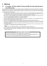 Предварительный просмотр 6 страницы Panasonic DMR-BWT955GL Service Manual