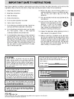 Предварительный просмотр 3 страницы Panasonic DMR-E20K Operating Instructions Manual