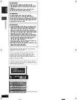 Preview for 2 page of Panasonic DMR-E53 Diga Bedienungsanleitung