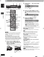 Предварительный просмотр 16 страницы Panasonic DMR-E53 Diga Bedienungsanleitung