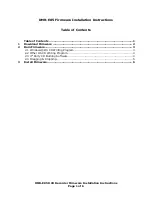 Preview for 1 page of Panasonic DMR-E85HS Firmware Instructions