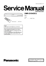 Panasonic DMR-EH54DEG Service Manual preview