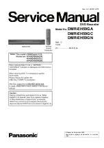 Preview for 1 page of Panasonic DMR-EH59GA Service Manual