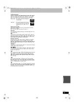 Preview for 85 page of Panasonic DMR-EH63 Operating Instructions Manual