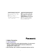 Preview for 2 page of Panasonic DMR-ES15EE Manual