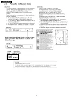 Предварительный просмотр 6 страницы Panasonic DMR-ES16PC Service Manual