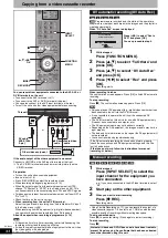 Preview for 34 page of Panasonic DMR-ES18 Operating Instructions Manual