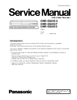 Panasonic DMR-ES20EE Service Manual preview