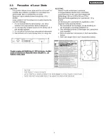 Предварительный просмотр 5 страницы Panasonic DMR-ES25P Service Manual