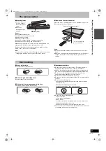 Preview for 9 page of Panasonic DMR-ES36V Operating Instructions Manual