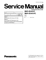 Panasonic DMR-ES40VP Service Manual preview