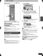 Preview for 19 page of Panasonic DMR-EX71S Operating Instructions Manual