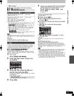 Preview for 47 page of Panasonic DMR-EX71S Operating Instructions Manual