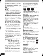 Preview for 84 page of Panasonic DMR-EX71S Operating Instructions Manual