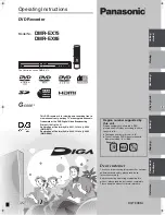 Panasonic DMR-EX75 Operating Instructions Manual preview