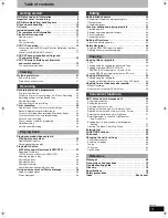 Preview for 3 page of Panasonic DMR-EX75 Operating Instructions Manual