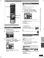 Preview for 55 page of Panasonic DMR-EX75 Operating Instructions Manual