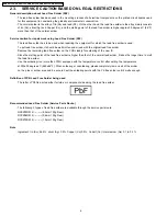 Preview for 6 page of Panasonic DMR-EX75EG Service Manual