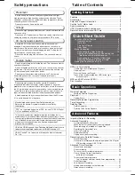 Preview for 4 page of Panasonic DMR-EX768EB Operating Instructions Manual