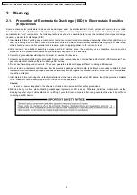 Предварительный просмотр 4 страницы Panasonic DMR-EX77EG Service Manual