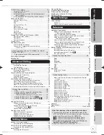 Preview for 5 page of Panasonic DMR-EX78EB Operating Instructions Manual