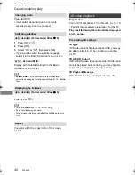 Preview for 40 page of Panasonic DMR-EX97C Operating Instructions Manual