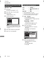 Preview for 48 page of Panasonic DMR-EX97C Operating Instructions Manual