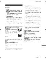 Preview for 73 page of Panasonic DMR-EX97C Operating Instructions Manual