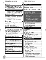 Preview for 4 page of Panasonic DMR-EX98VEB Operating Instructions Manual