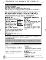 Preview for 6 page of Panasonic DMR-EX98VEB Operating Instructions Manual