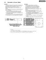 Preview for 5 page of Panasonic DMR-EZ28P Service Manual