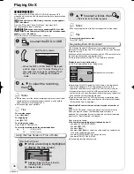 Preview for 36 page of Panasonic DMR-EZ48 Operating Instructions Manual