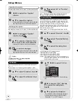 Preview for 56 page of Panasonic DMR-EZ48 Operating Instructions Manual