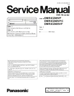 Preview for 1 page of Panasonic DMR-EZ485VP Service Manual