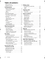 Preview for 4 page of Panasonic DMR-HCT130 Operating Instructions Manual