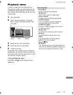 Preview for 71 page of Panasonic DMR-HCT130 Operating Instructions Manual