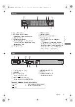 Предварительный просмотр 7 страницы Panasonic DMR-HST270 Operating Instructions Manual