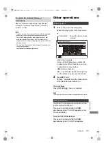 Preview for 51 page of Panasonic DMR-HST270 Operating Instructions Manual