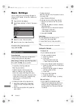 Preview for 52 page of Panasonic DMR-HST270 Operating Instructions Manual