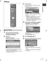 Preview for 13 page of Panasonic DMR-HW100EBK Operating Instructions Manual