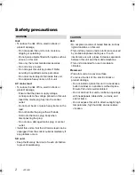 Preview for 2 page of Panasonic DMR-HW220DMR-HW220 Operating Instructions Manual