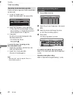 Preview for 28 page of Panasonic DMR-HWT150 Operating Instructions Manual