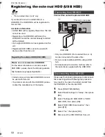 Preview for 58 page of Panasonic DMR-HWT250 Operating Instructions Manual