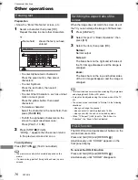 Preview for 76 page of Panasonic DMR-HWT250 Operating Instructions Manual