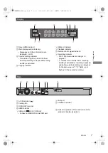 Preview for 7 page of Panasonic DMR-HWT260 Operating Instructions Manual