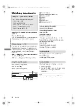 Preview for 20 page of Panasonic DMR-PWT560 Operating Instructions Manual