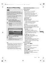 Preview for 29 page of Panasonic DMR-PWT560 Operating Instructions Manual