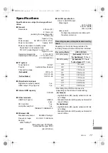 Preview for 77 page of Panasonic DMR-PWT560 Operating Instructions Manual