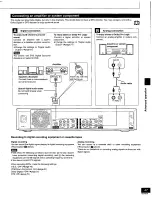 Preview for 47 page of Panasonic DMR-T3030 Operating Instructions Manual