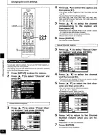 Preview for 54 page of Panasonic DMR-T3030 Operating Instructions Manual